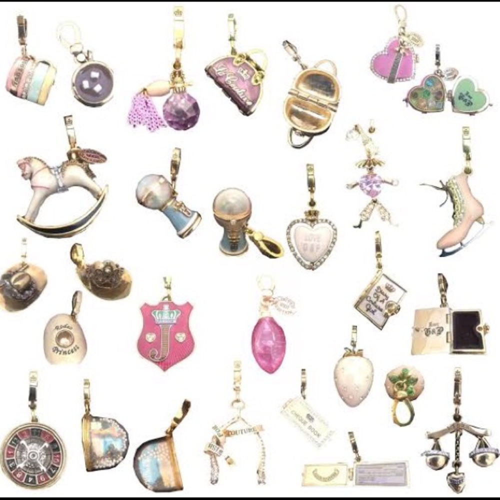 Vintage Juicy Couture Charms SALE/TRADE Many RARE!